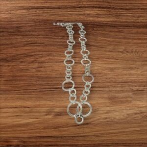 Gold Circle chain necklace